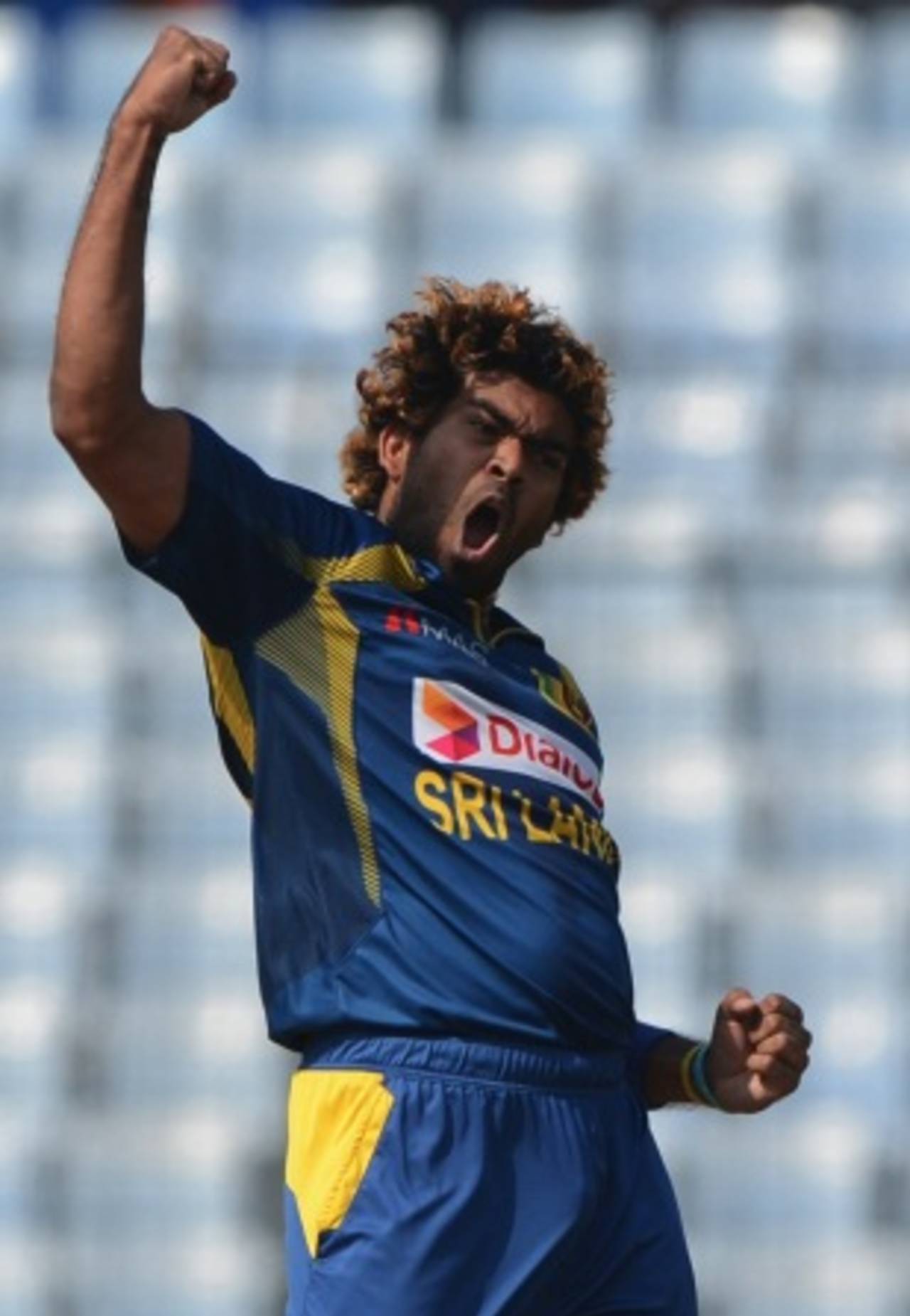 Lasith Malinga struck thrice in his first spell, Pakistan v Sri Lanka, Asia Cup final, Mirpur, March 8, 2014