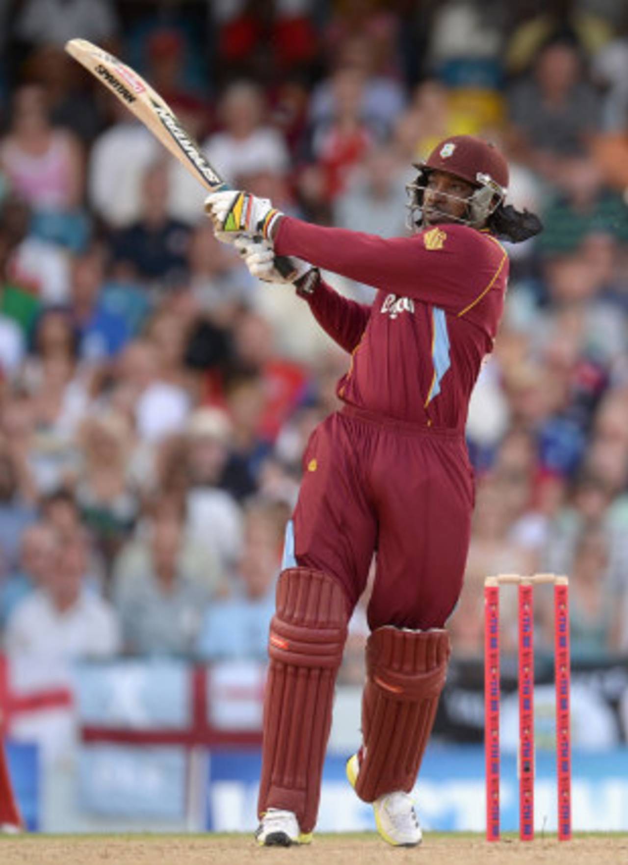 Big, bigger, biggest: Chris Gayle sent at least one ball out of the ground&nbsp;&nbsp;&bull;&nbsp;&nbsp;Getty Images