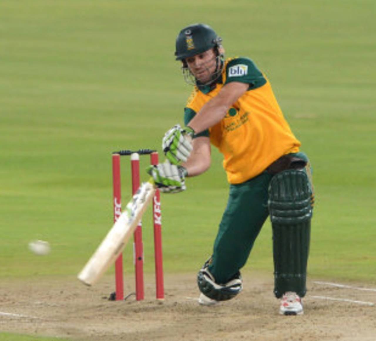 AB de Villers struggled for timing, South Africa v Australia, 3rd T20, Centurion, March 14, 2014