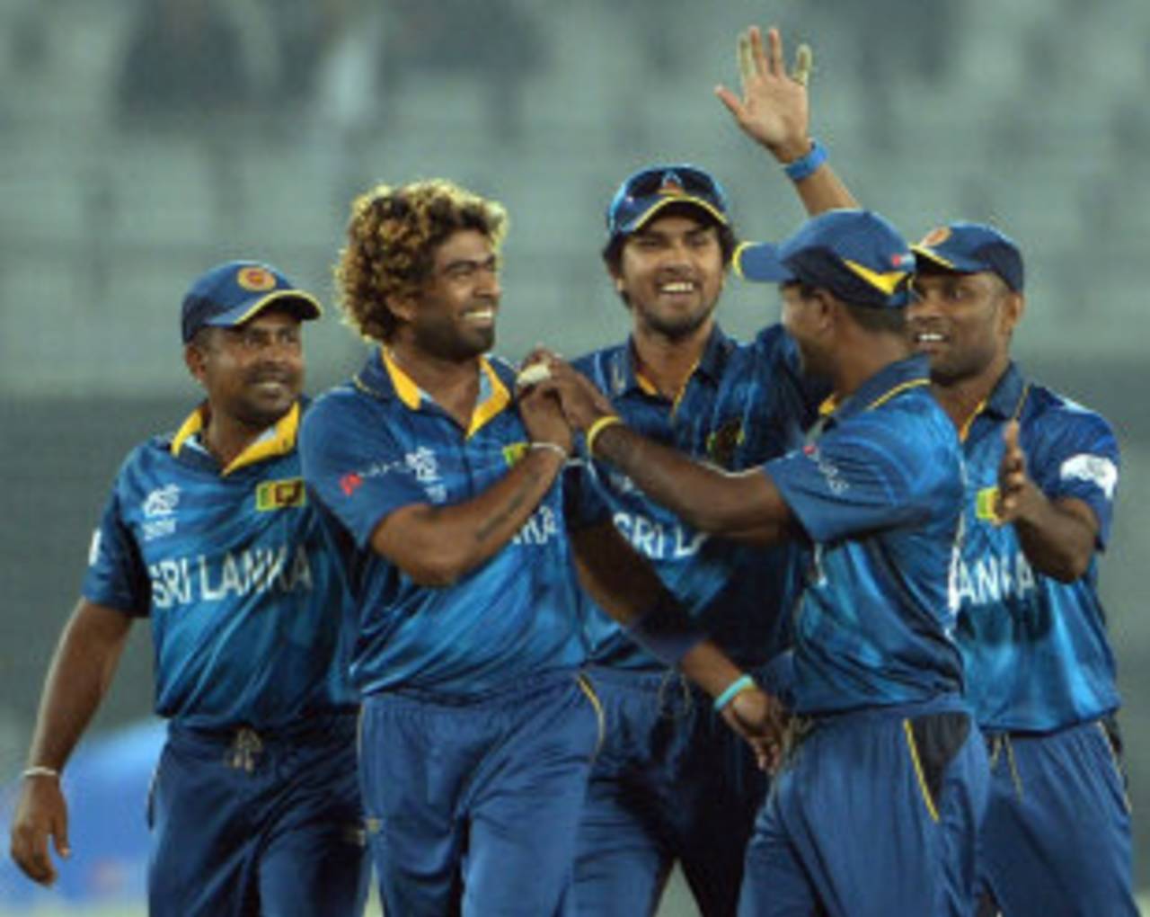 Lasith Malinga took 4 for 30 to guide Sri Lanka to victory, India v Sri Lanka, World Twenty20, warm-up, Mirpur, March 17, 2014