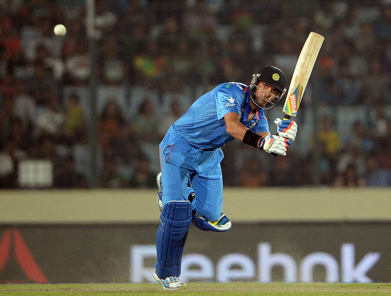 Yuvraj Singh played a big role in helping India win the 2011 World Cup&nbsp;&nbsp;&bull;&nbsp;&nbsp;AFP