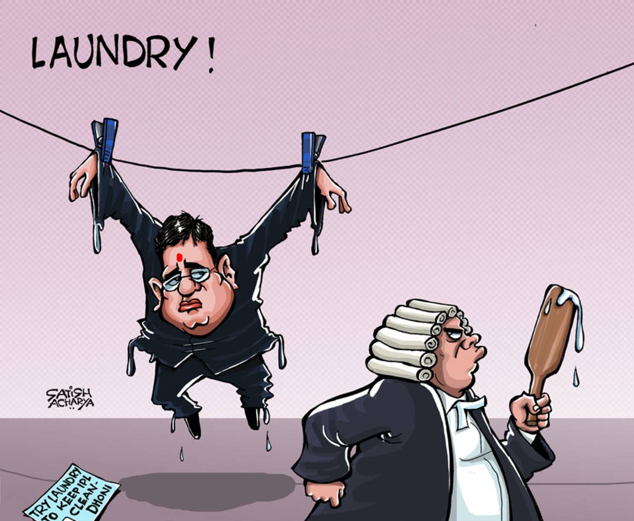 Cartoon: The cleaning