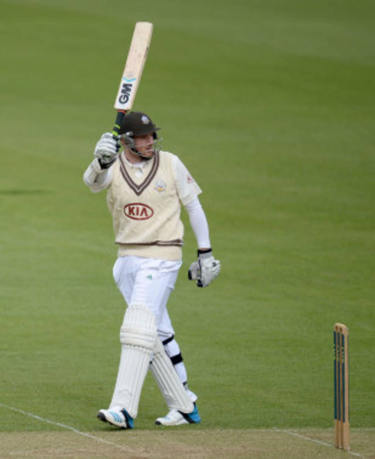 Graeme Smith made a century against Gloucestershire to lead Surrey to their first win under his captaincy&nbsp;&nbsp;&bull;&nbsp;&nbsp;PA Photos
