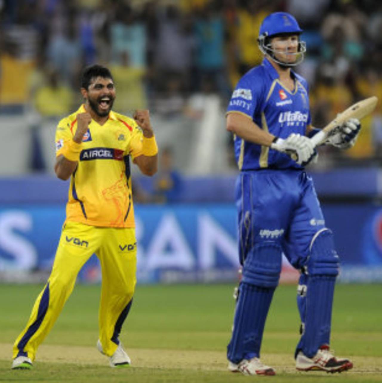 Ravindra Jadeja's two wickets in two balls swung the game in favour of Chennai&nbsp;&nbsp;&bull;&nbsp;&nbsp;BCCI