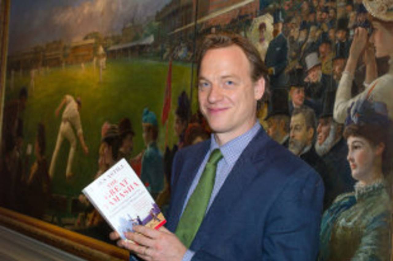 James Astill was the winner of the 2014 Cricket Society and MCC Book of the Year award, Lord's, May 9, 2014