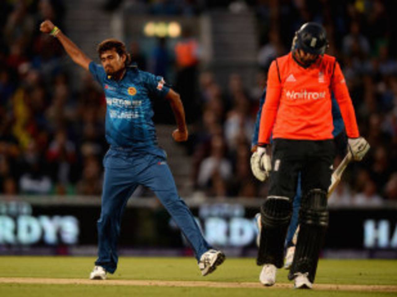 Suranga Lakmal had Joe Root caught down the leg side, England v Sri Lanka, T20, The Oval, May 20, 2014