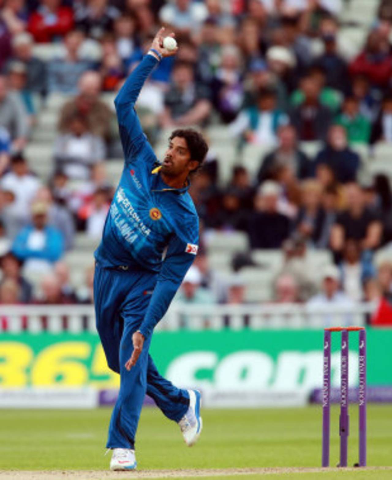 Sachithra Senanayake was banned for an illegal action in July&nbsp;&nbsp;&bull;&nbsp;&nbsp;PA Photos