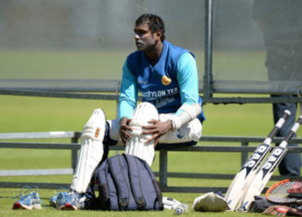 Angelo Mathews will lead Sri Lanka into the Tests against England with tensions simmering&nbsp;&nbsp;&bull;&nbsp;&nbsp;PA Photos