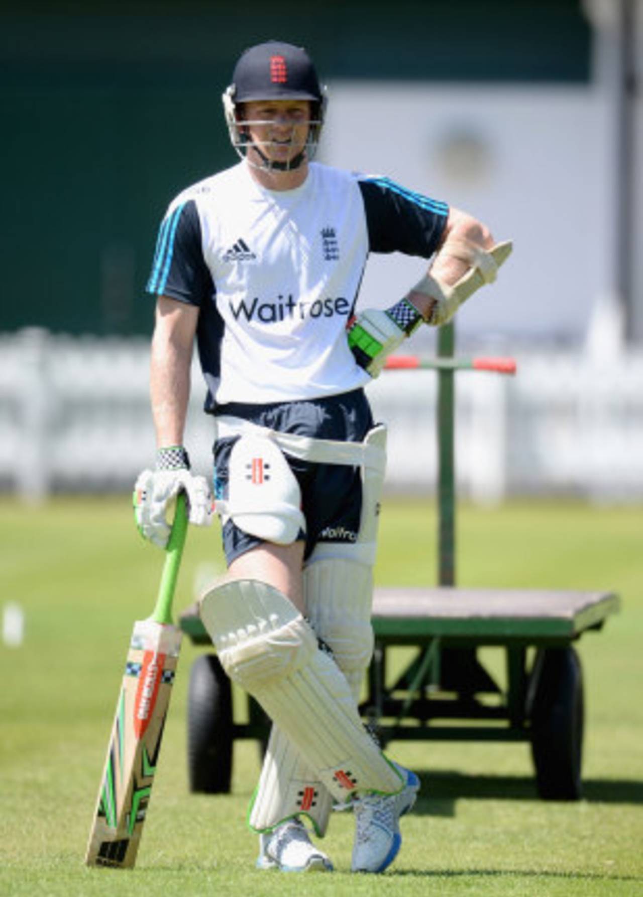 Sam Robson waits for a turn in the nets, Lord's, June 10, 2014