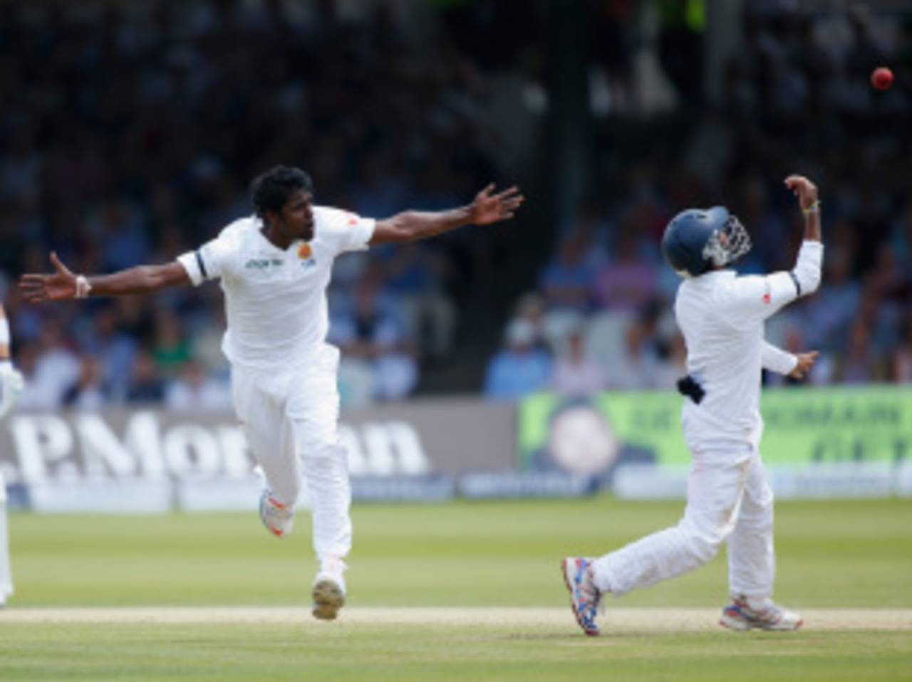 Shaminda Eranga took three wickets but recorded the second-most expensive figures for a Sri Lanka seamer&nbsp;&nbsp;&bull;&nbsp;&nbsp;Getty Images