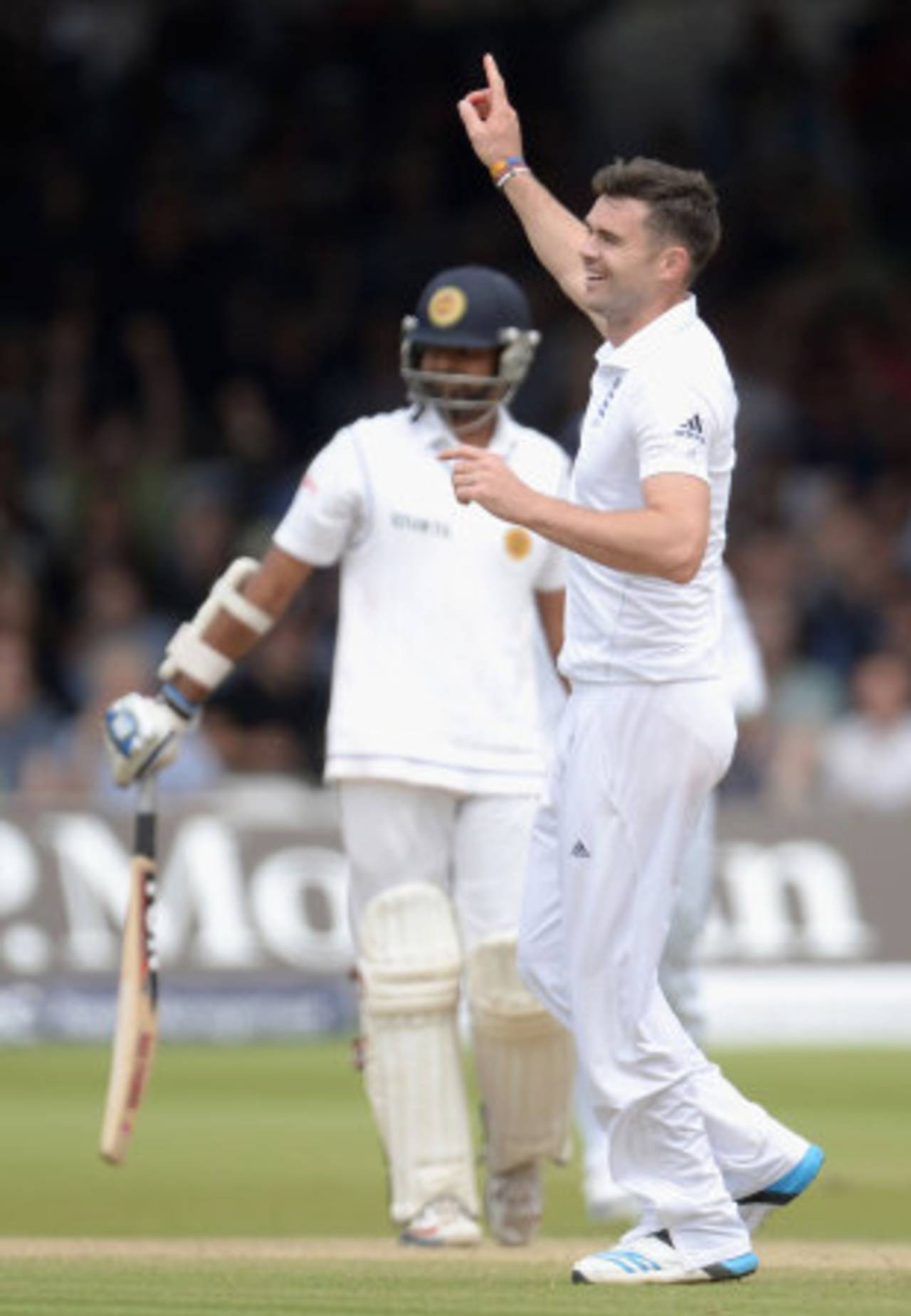 James Anderson got the better of Lahiru Thirimanne again, England v Sri Lanka, 1st Investec Test, Lord's, 3rd day, June 14, 2014