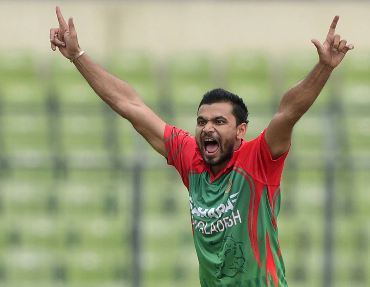 He has had issues with fitness but Mashrafe Mortaza remains a respected figure and one of the last bastions of the team&nbsp;&nbsp;&bull;&nbsp;&nbsp;AFP