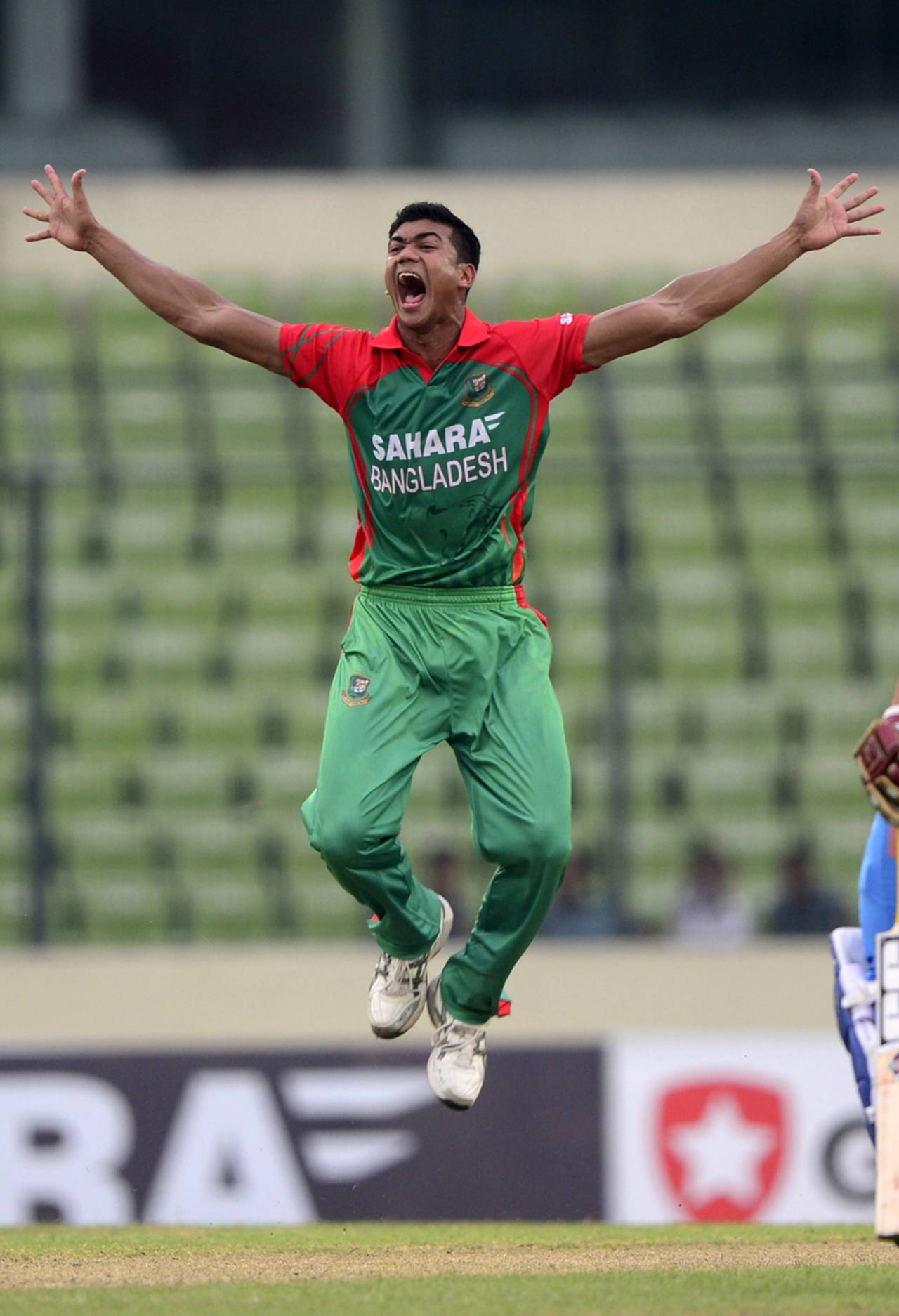Taskin Ahmed gave Bangladesh an extra yard of pace&nbsp;&nbsp;&bull;&nbsp;&nbsp;AFP