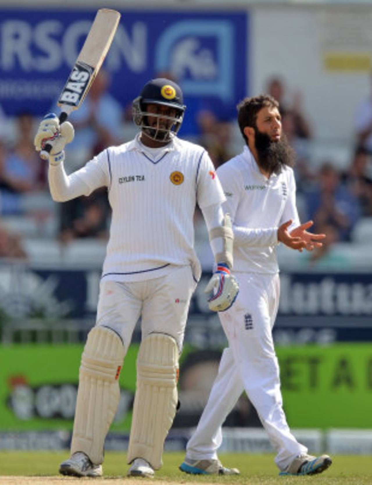 Angelo Mathews took his score past 150, England v Sri Lanka, 2nd Investec Test, Headingley, 4th day, June 23, 2014
