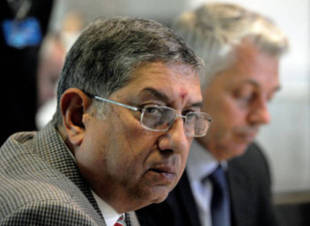 The hearings in the IPL 2013 corruption case are now looking into constitutional amendments that allowed N Srinivasan's company, India Cements, to own a franchise&nbsp;&nbsp;&bull;&nbsp;&nbsp;AFP