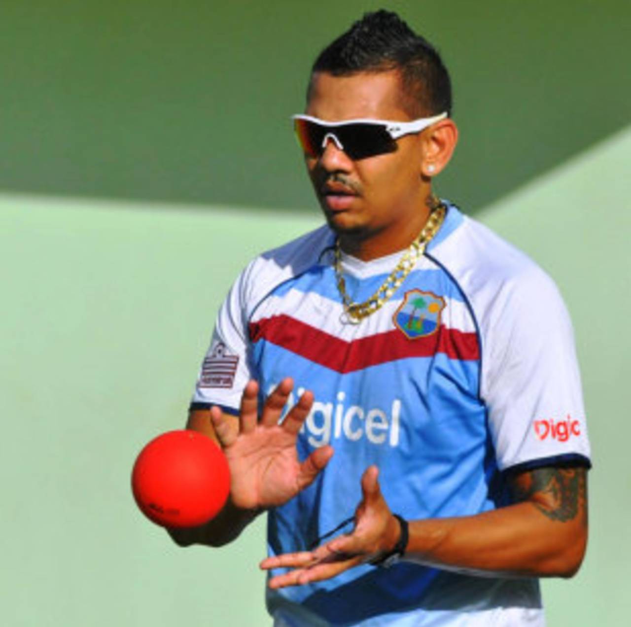 Sunil Narine had missed West Indies' previous Test series because of a conflict with the IPL&nbsp;&nbsp;&bull;&nbsp;&nbsp;WICB