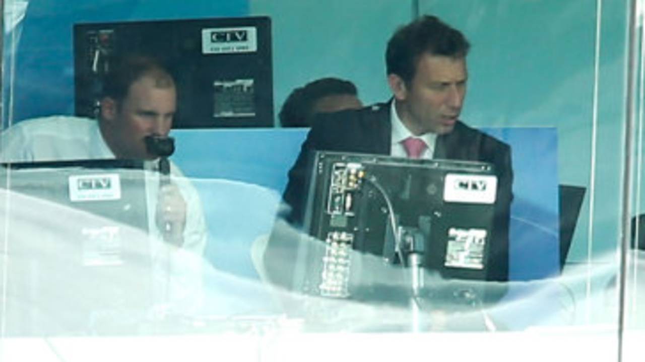 Andrew Strauss made the on-air gaff at Lord's&nbsp;&nbsp;&bull;&nbsp;&nbsp;Getty Images