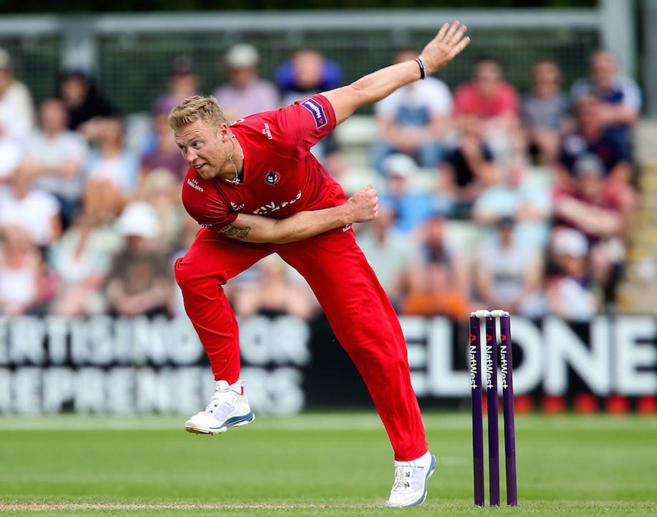 Andrew Flintoff's appearance in the NatWest Blast final looks like his last for Lancashire&nbsp;&nbsp;&bull;&nbsp;&nbsp;Getty Images