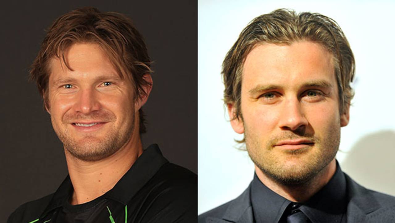 Composite: Shane Watson and Clive Standen