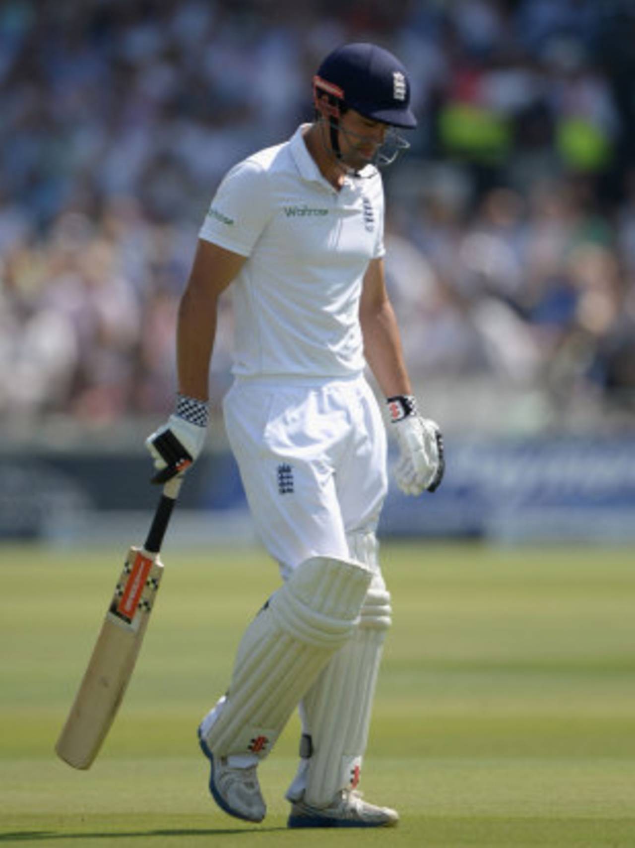 Alastair Cook fell cheaply, again, England v India, 2nd Investec Test, Lord's, 2nd day, July 18, 2014