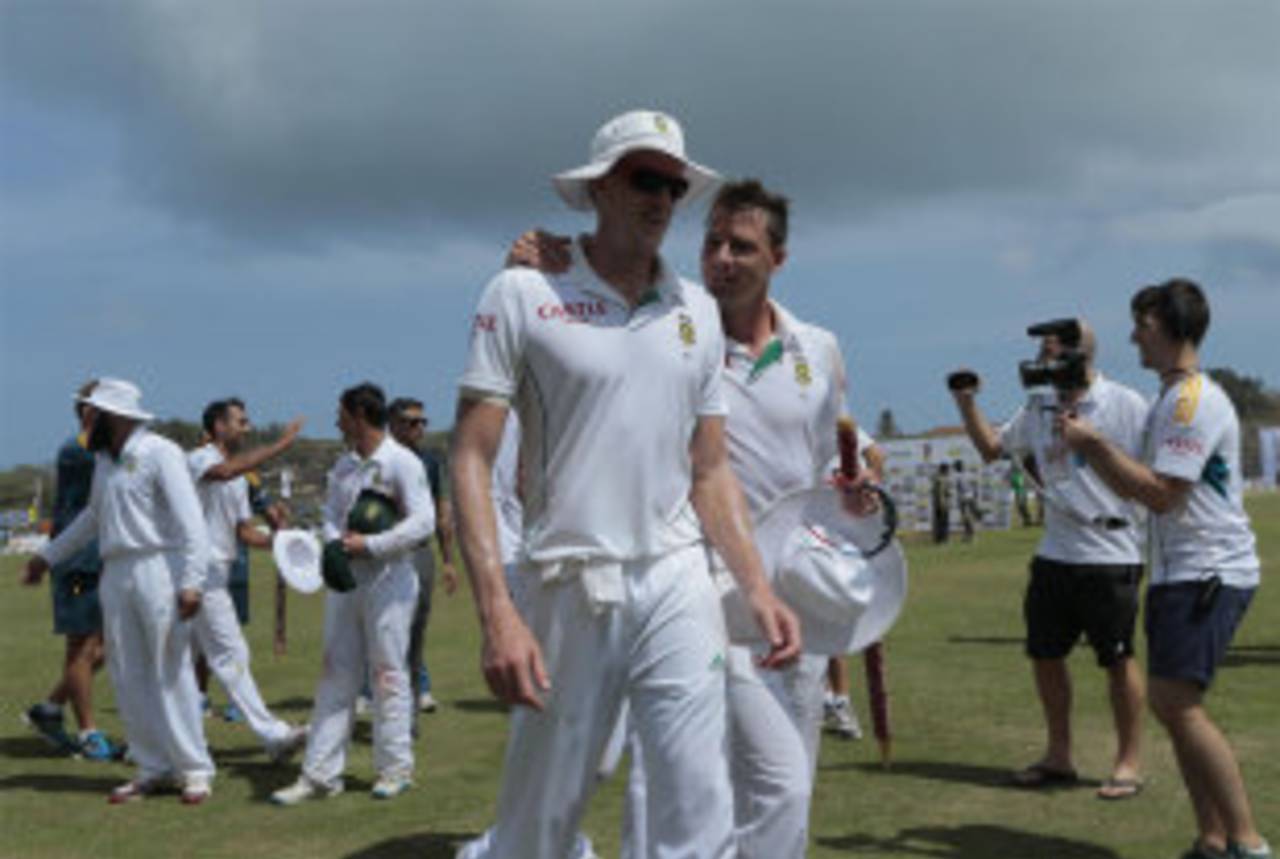Hunting in pairs: Dale Steyn and Morne Morkel took 16 wickets to script a famous South Africa victory&nbsp;&nbsp;&bull;&nbsp;&nbsp;Associated Press
