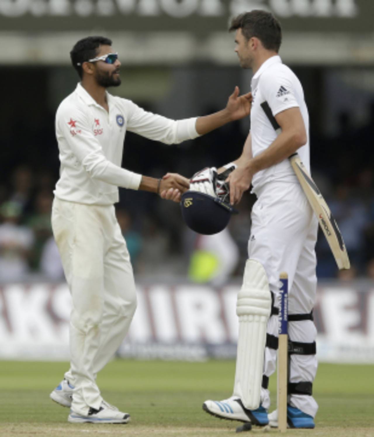 Ravindra Jadeja had been charged with a Level 2 offence for an incident with James Anderson in the first Test&nbsp;&nbsp;&bull;&nbsp;&nbsp;Associated Press