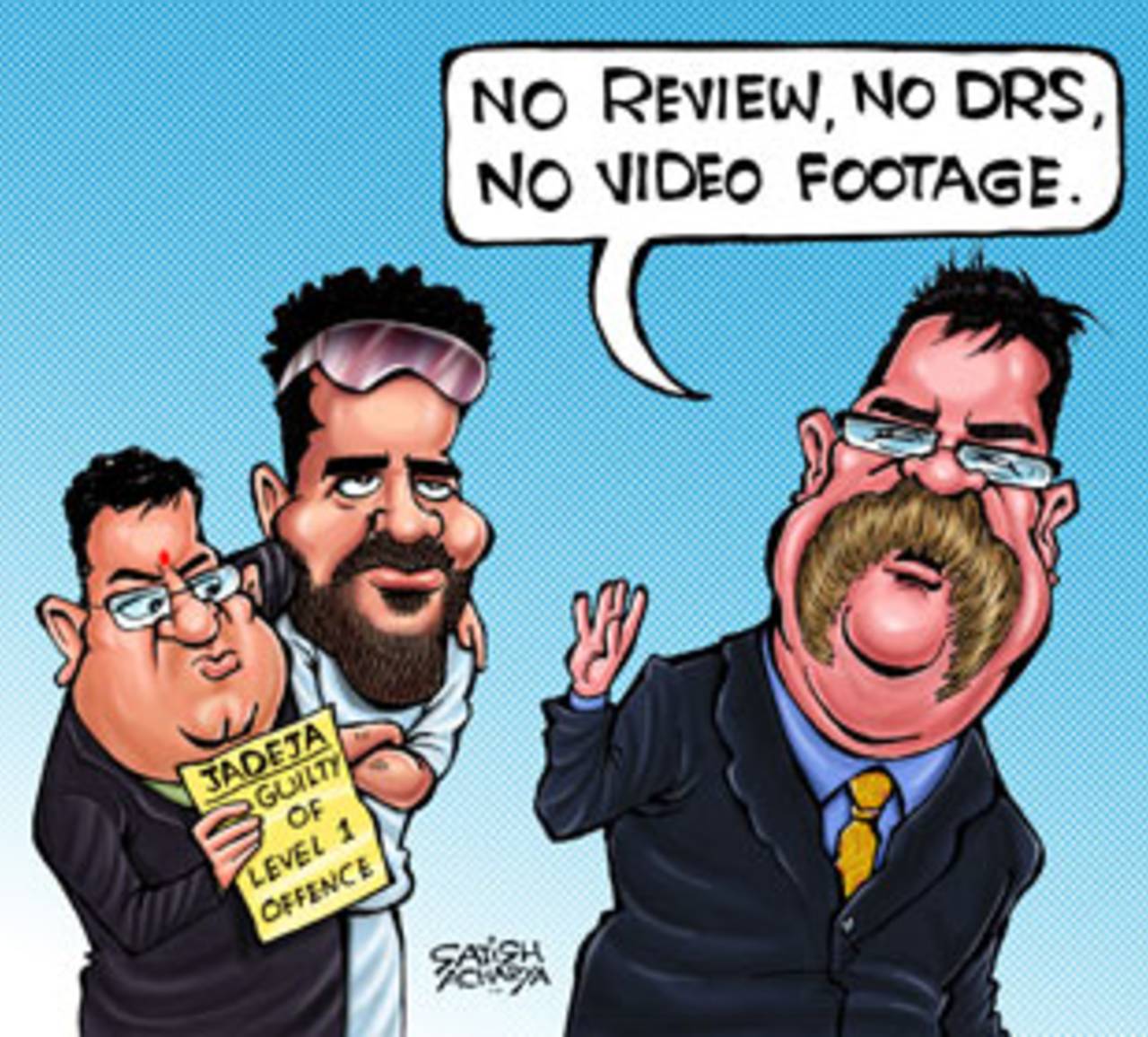 Cartoon: The review