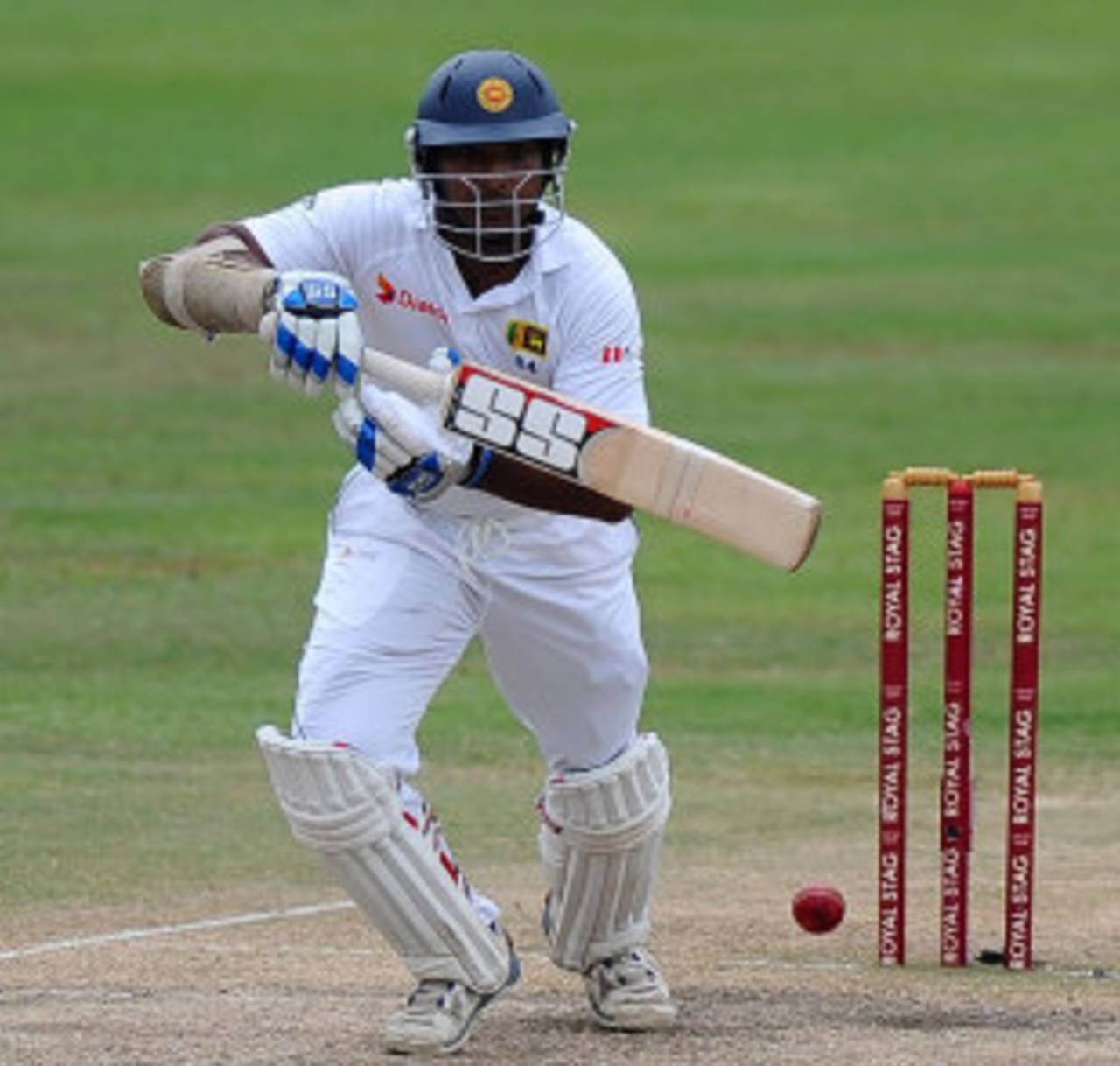Kumar Sangakkara was fluent in the second innings, Sri Lanka v South Africa, 2nd Test, Colombo, 4th day, July 27, 2014