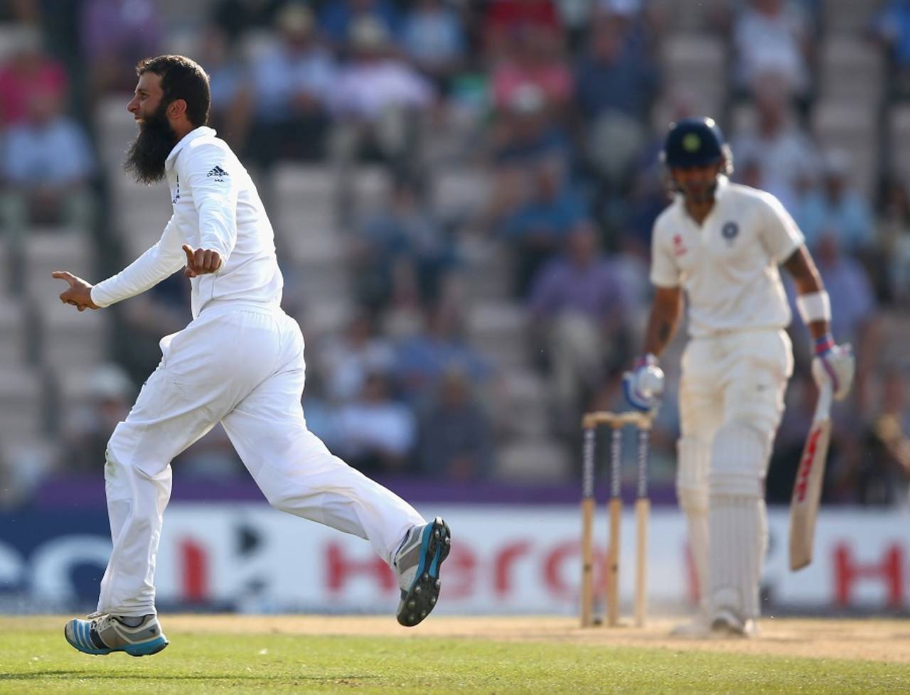 Moeen Ali: soon to displace WG Grace from the pedestal of English cricket's greatest beard&nbsp;&nbsp;&bull;&nbsp;&nbsp;Getty Images