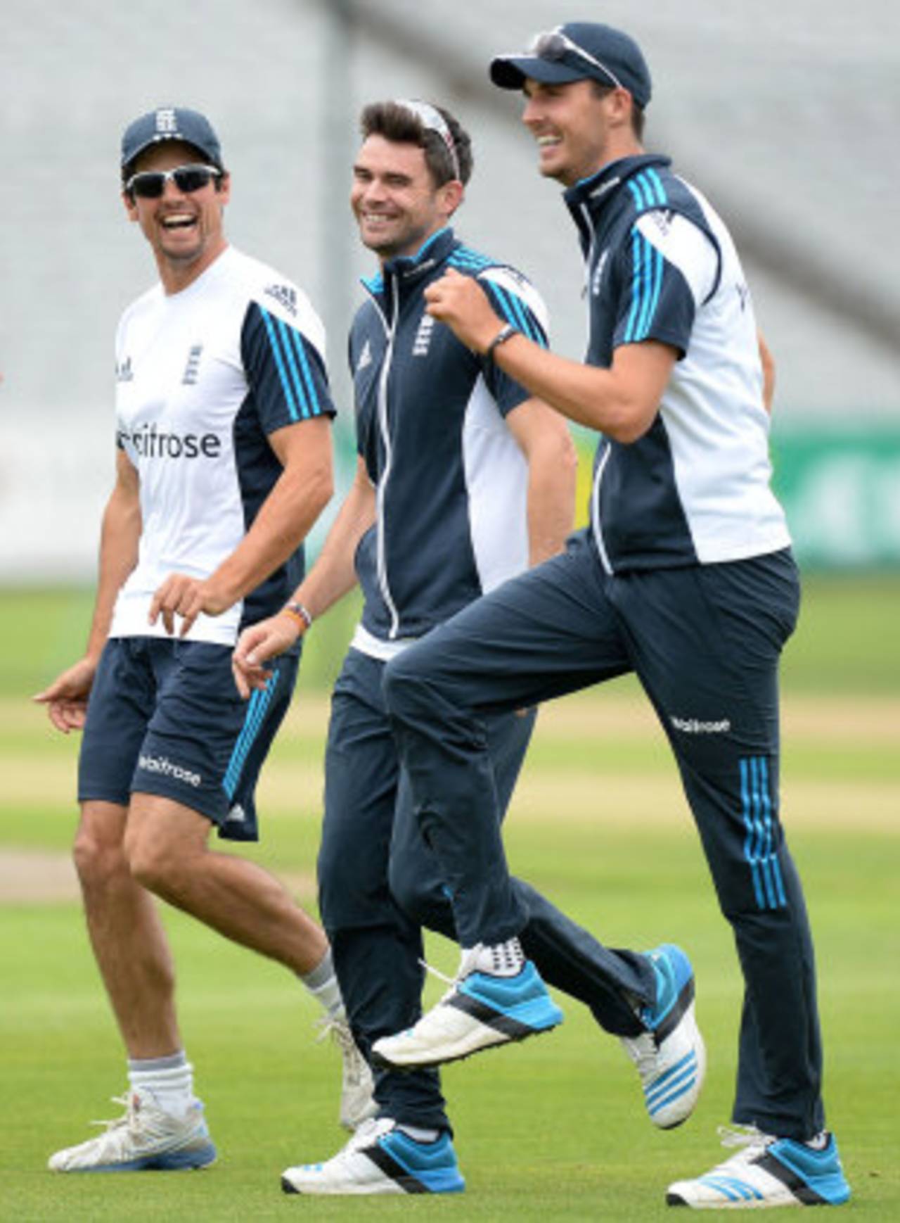 Back in step: Steven Finn returns to England duty, Old Trafford, August 5, 2014