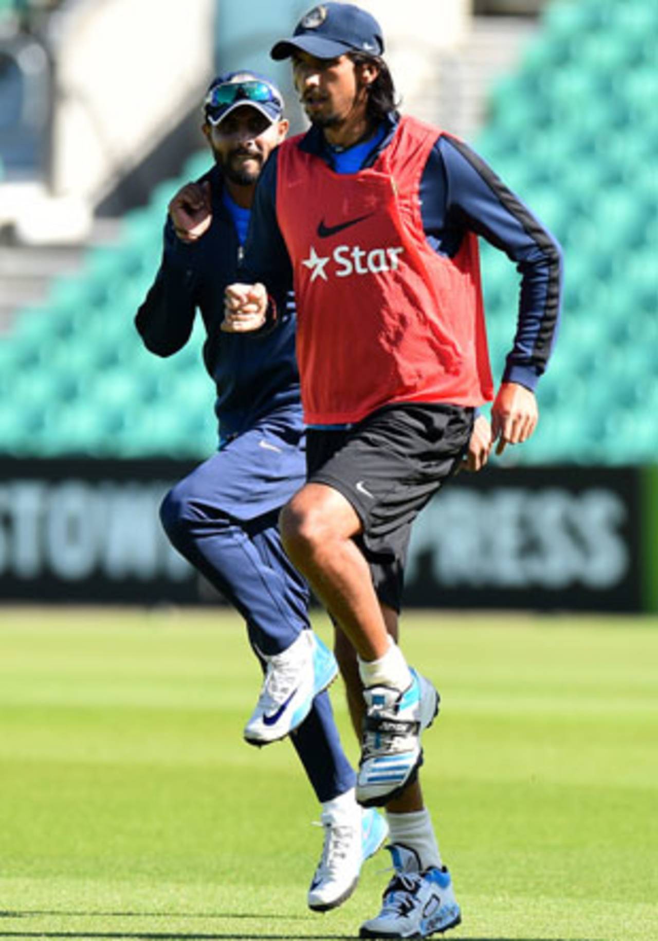 Ishant Sharma was fit for a practice session, The Oval, August 13, 2014