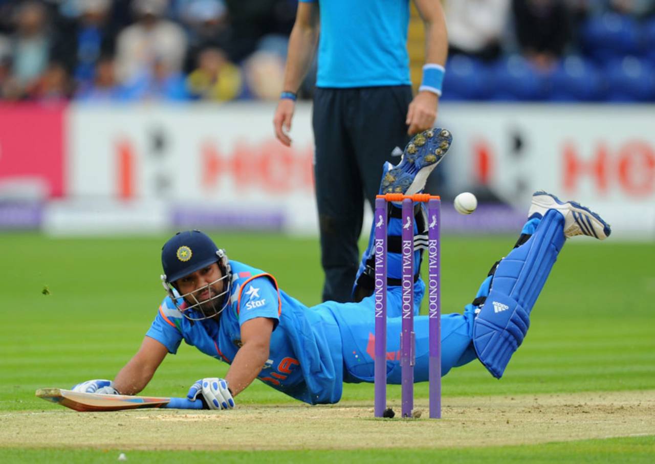 Rohit Sharma is in a race to be fit for the West Indies Tests&nbsp;&nbsp;&bull;&nbsp;&nbsp;Getty Images