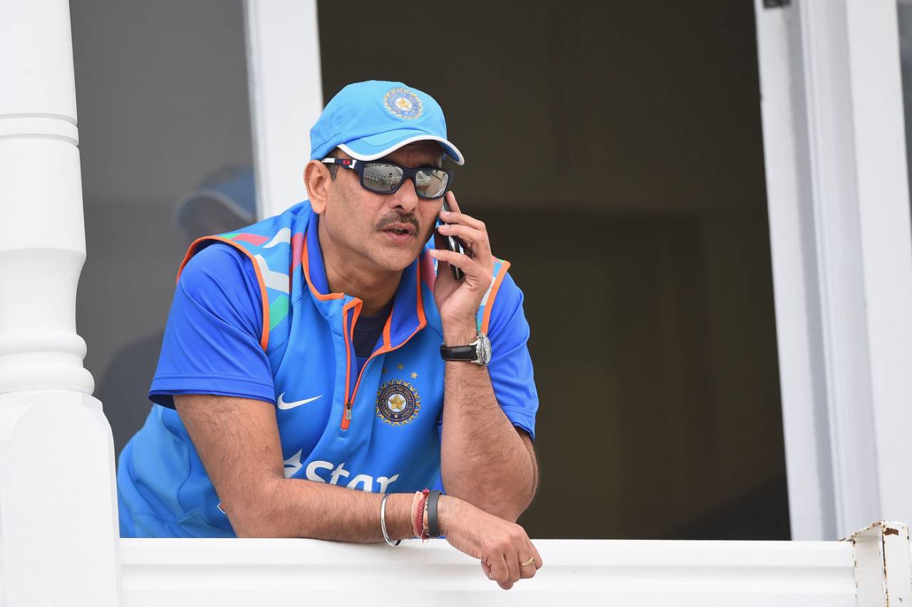 "Which rule tells me that a ball can't turn on day one? Where does it tell me in the rulebook it can only swing and seam?" - Ravi Shastri&nbsp;&nbsp;&bull;&nbsp;&nbsp;Getty Images