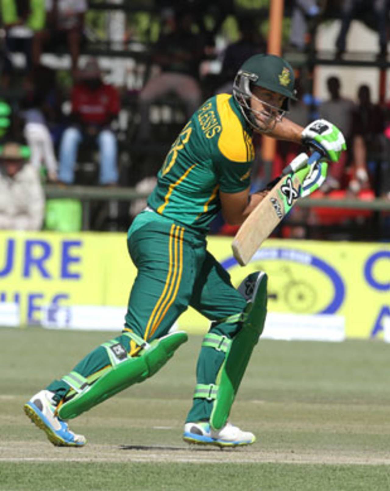 Faf du Plessis kickstarted South Africa's chase, Australia v South Africa, tri-series, Harare, September 2, 2014