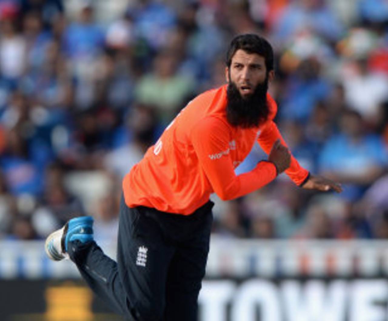 Moeen Ali admitted he was surprised by the crowd reaction&nbsp;&nbsp;&bull;&nbsp;&nbsp;Getty Images