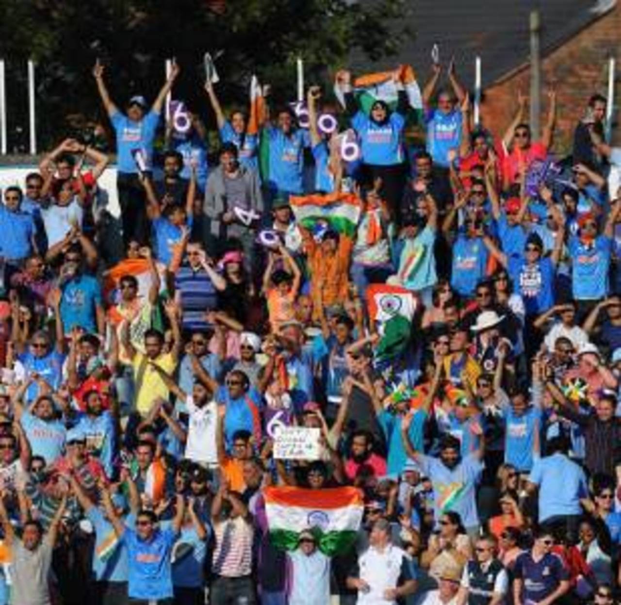 The majority of the crowd at Edgbaston was behind India&nbsp;&nbsp;&bull;&nbsp;&nbsp;Getty Images