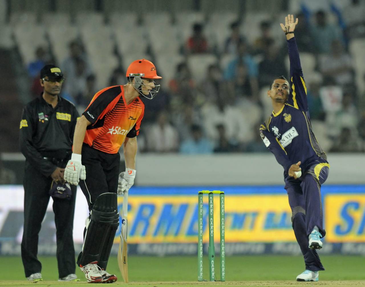 Sunil Narine became the fourth offspinner to be warned in a week&nbsp;&nbsp;&bull;&nbsp;&nbsp;BCCI