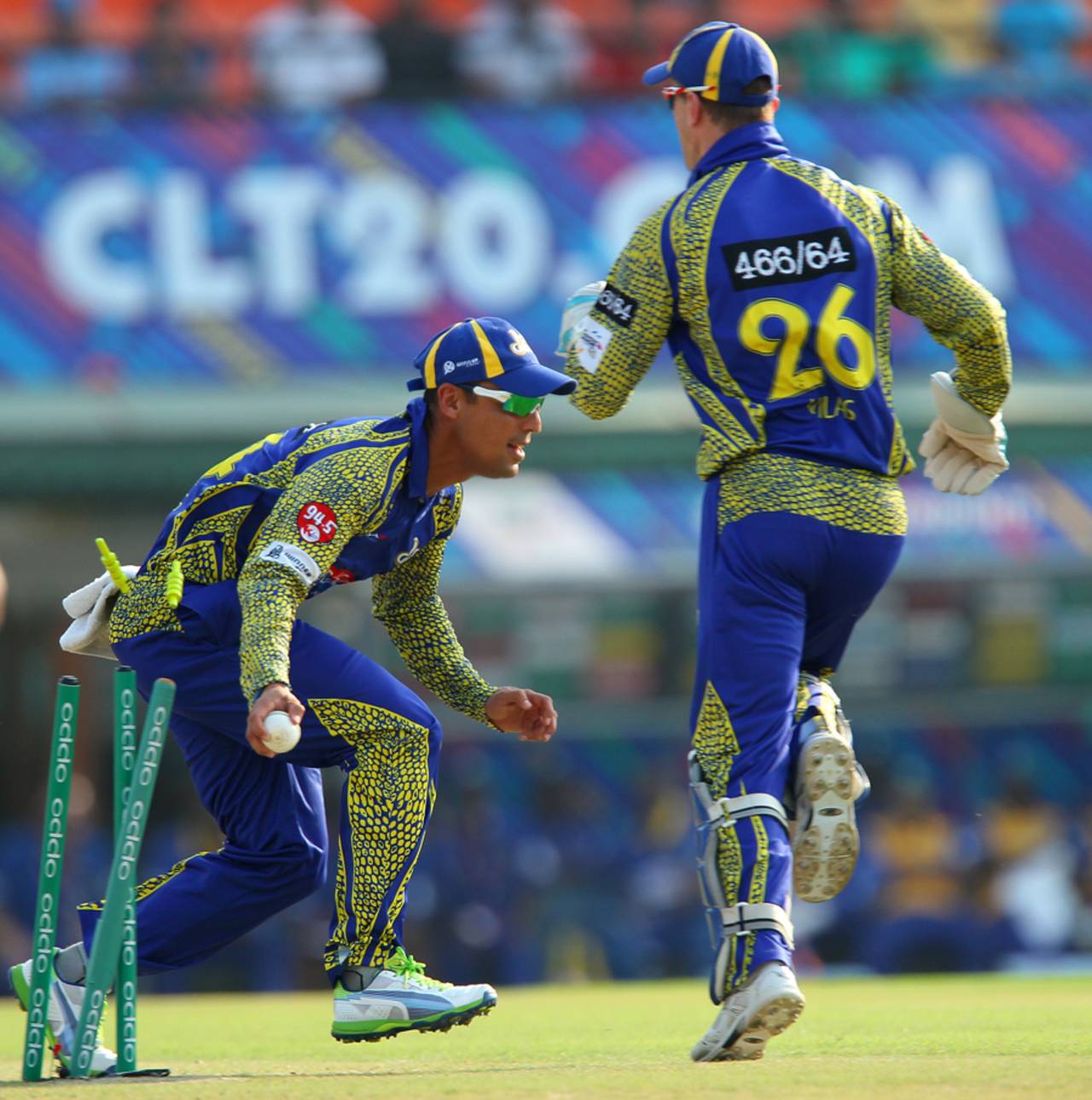 File photo - Justin Ontong's fielding exploits helped clinch a championship run for Cape Cobras in South Africa's domestic T20 final&nbsp;&nbsp;&bull;&nbsp;&nbsp;BCCI