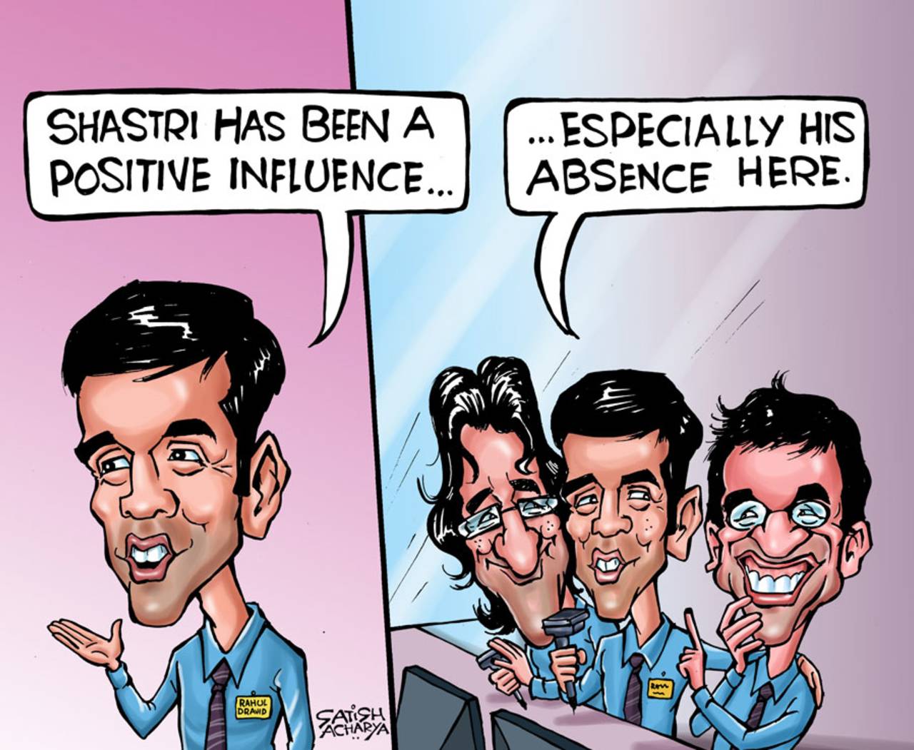 Cartoon: Shastri's influence