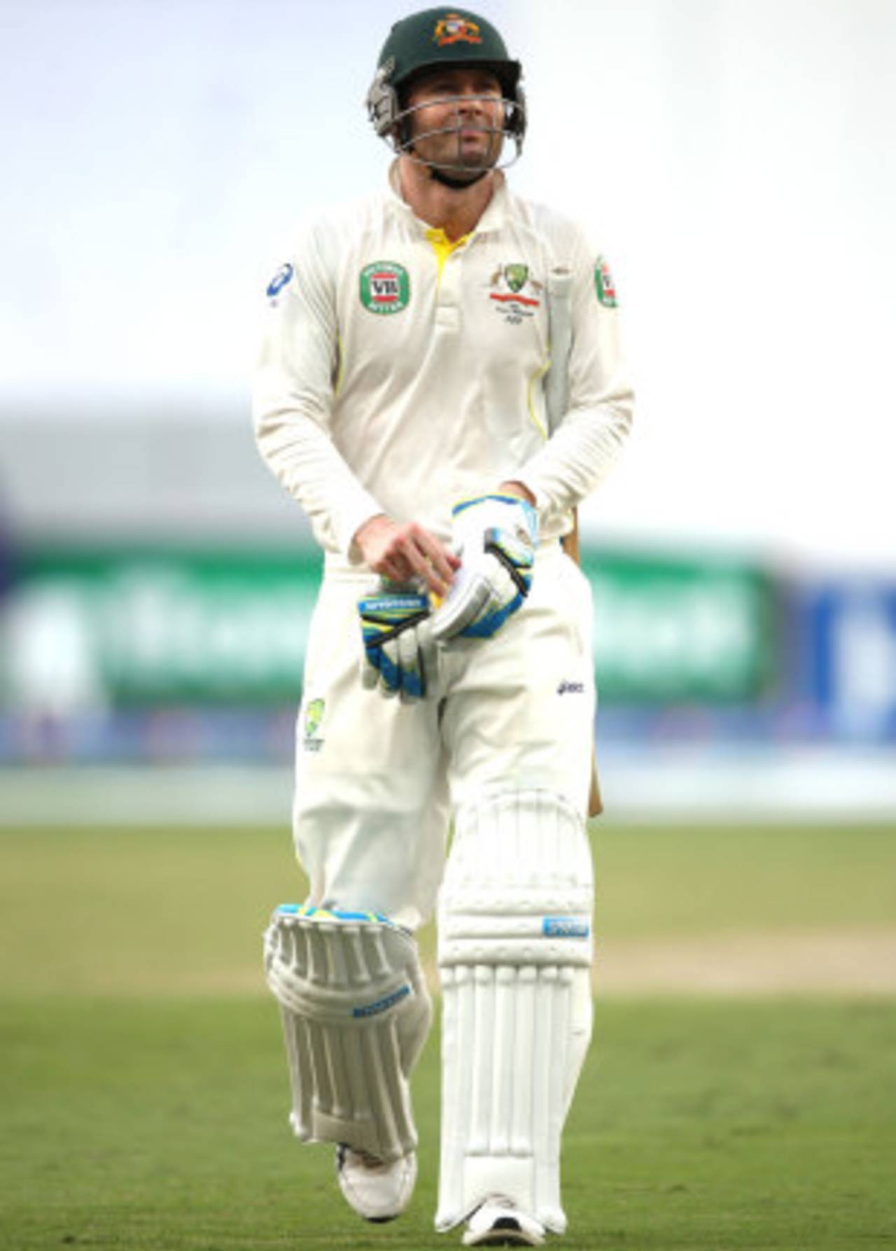 Michael Clarke was dismissed cheaply again, Pakistan v Australia, 1st Test, Dubai, 4th day, October 25, 2014