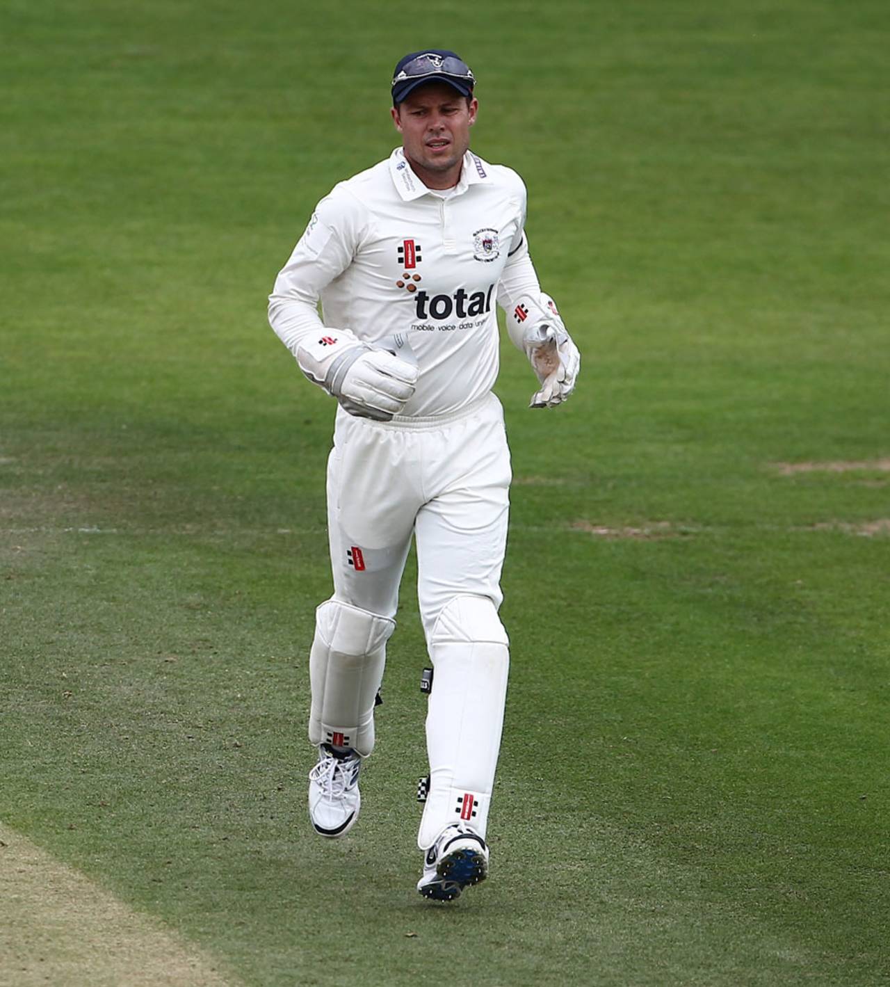 Geraint Jones played three Championship matches for Gloucestershire in 2014