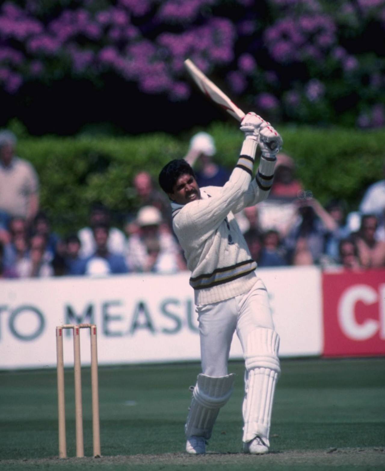 Kapil Dev on his way to 175 off 138, India v Zimbabwe, 1983 World Cup, Tunbridge Wells, June 18, 1983