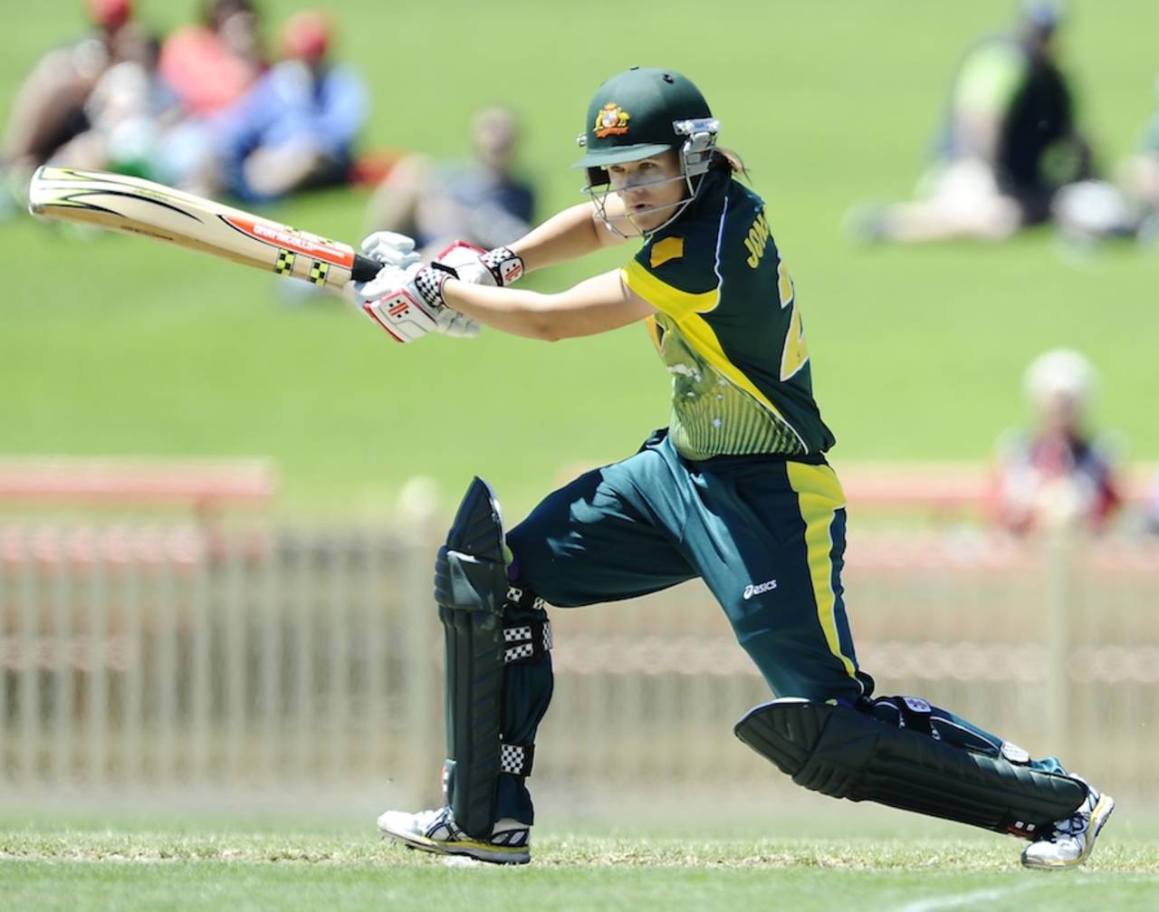 Jess Jonassen top-scored for Australia Women with 46, Australia v West Indies, 1st women's T20, Sydney, November 2, 2014