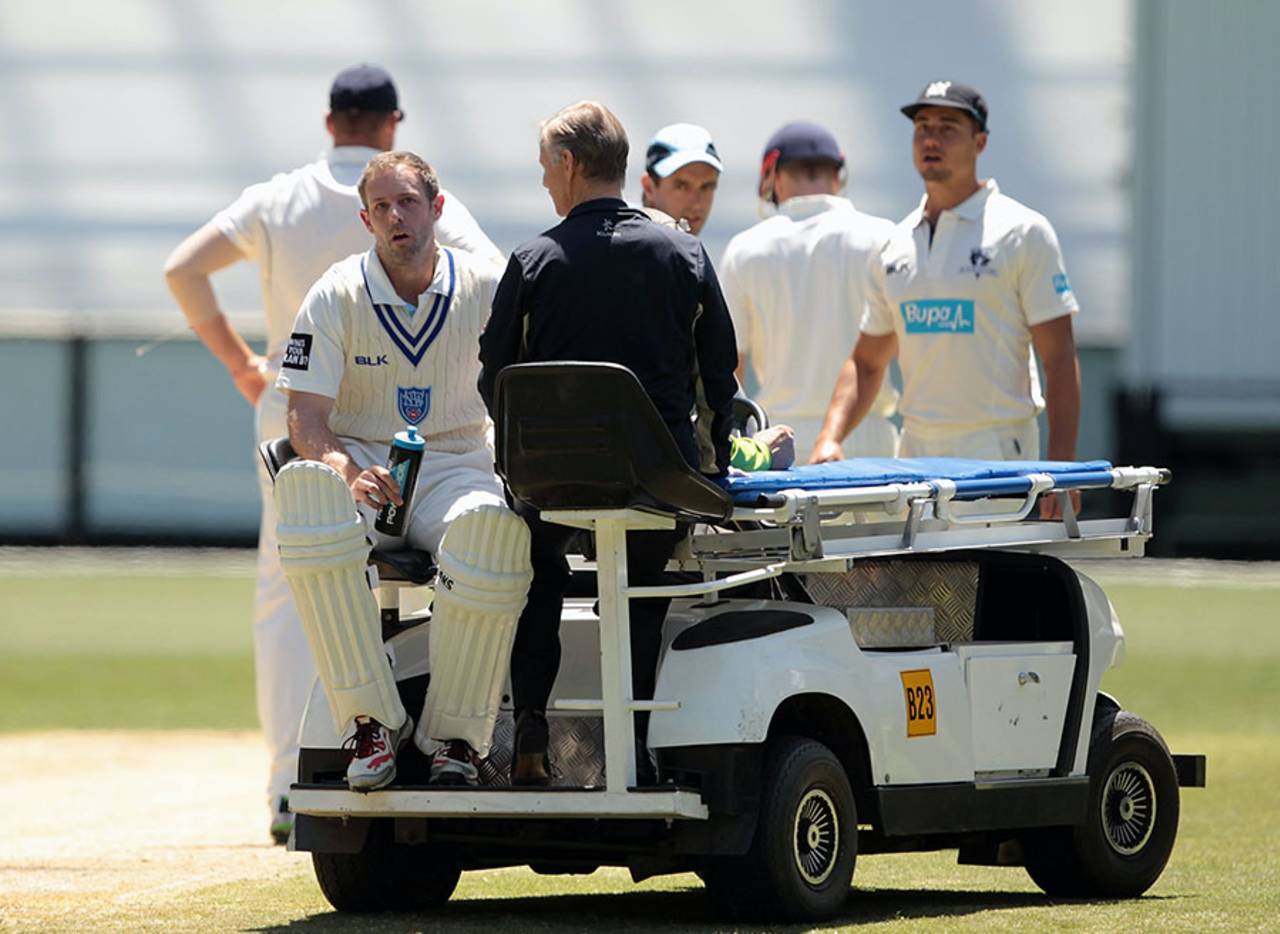 'Whether it is because I've been hit badly now and got through that, my mindset's changed where I'm not fearing it as much as I did before. That's the odd thing - you'd think you'd go the other way' - Ben Rohrer&nbsp;&nbsp;&bull;&nbsp;&nbsp;Getty Images and Cricket Australia