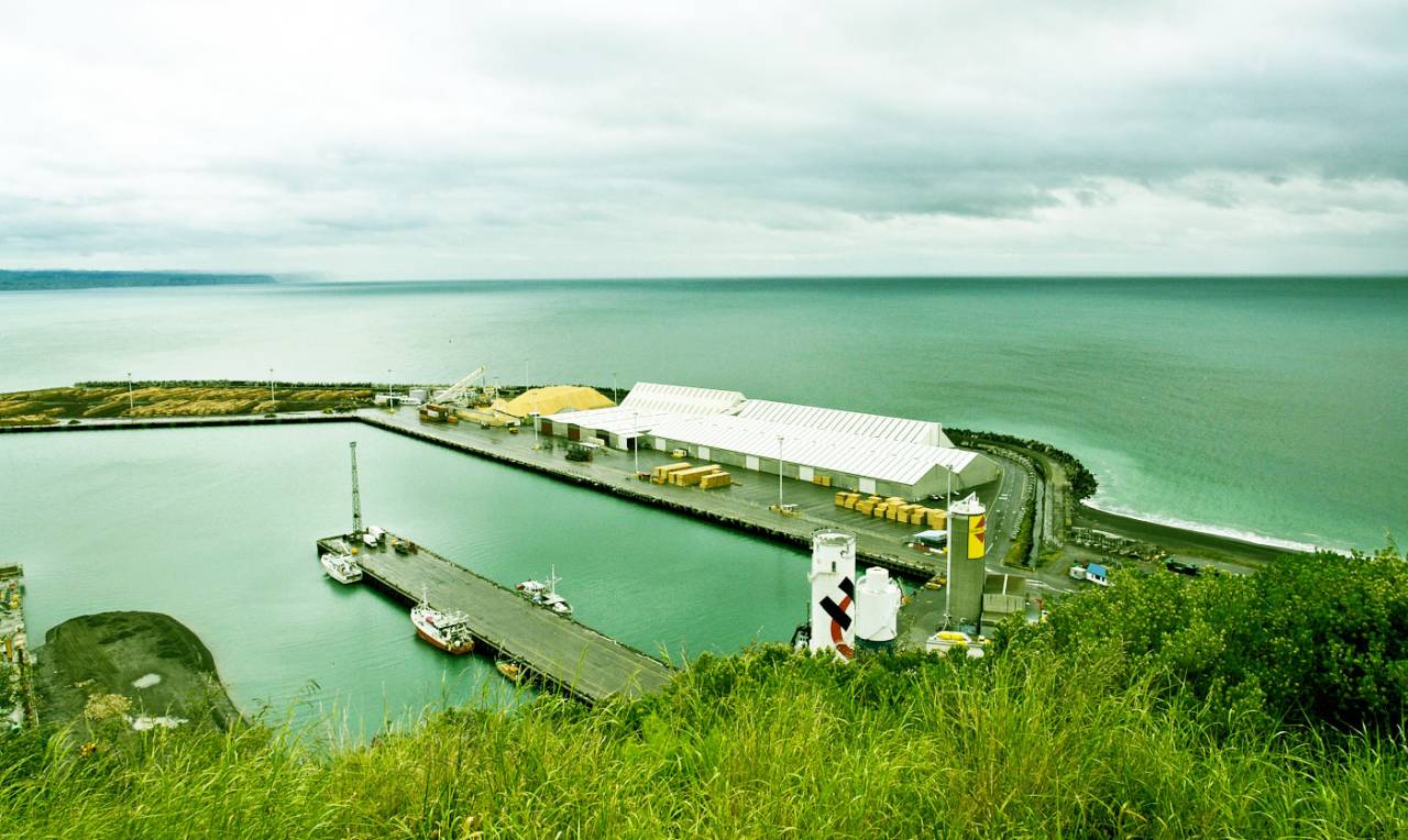 Napier Harbour October 25, 2008