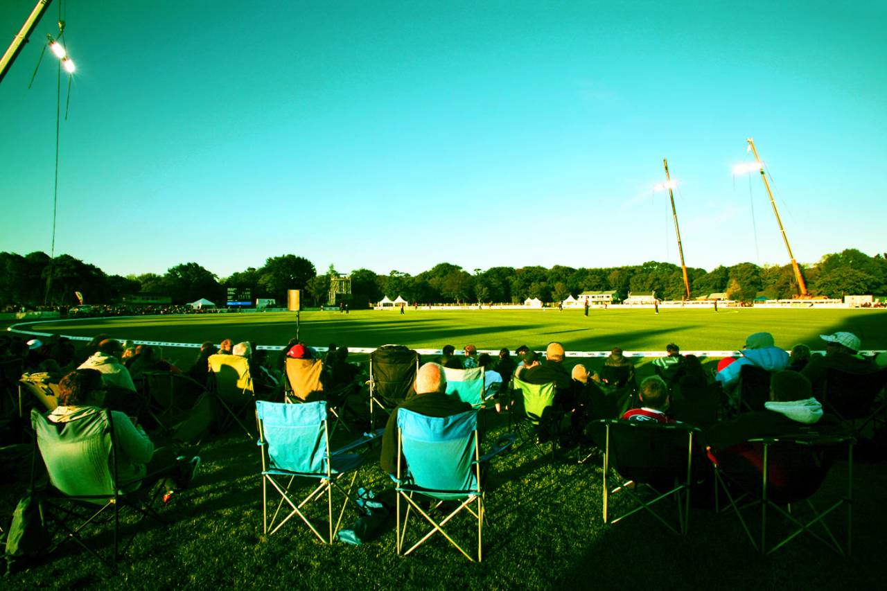 Hagley Oval: with retractable lights to nullify any potential imposition on the park&nbsp;&nbsp;&bull;&nbsp;&nbsp;Joseph Johnson/Getty Images