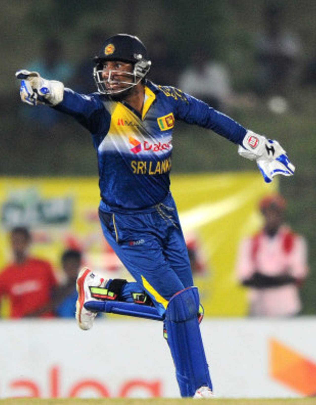 Kumar Sangakkara became the fourth batsman to score 13,000 ODI runs&nbsp;&nbsp;&bull;&nbsp;&nbsp;AFP