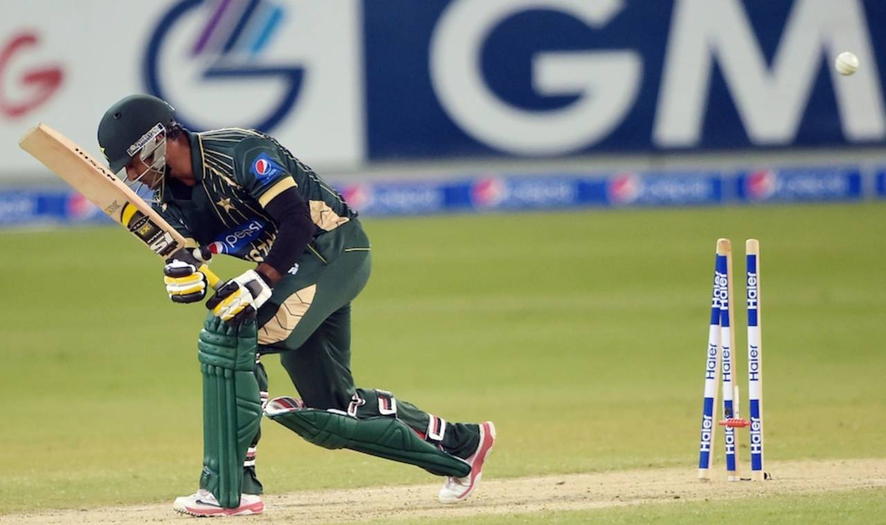 Mohammad Hafeez played the recent ODI series against New Zealand as a specialist batsman after his bowling action was found to be illegal&nbsp;&nbsp;&bull;&nbsp;&nbsp;AFP