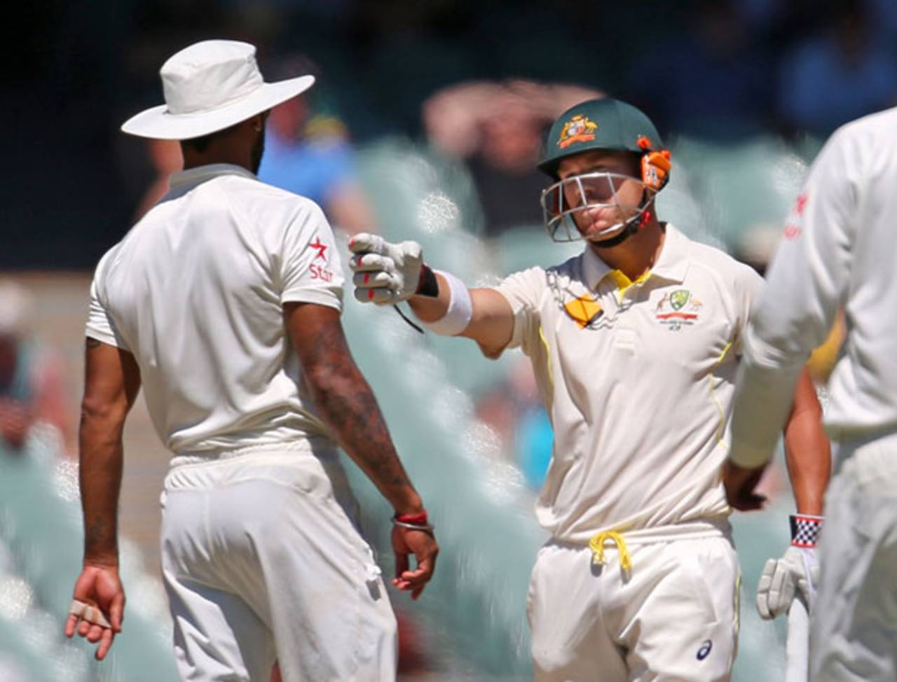 There is a danger that David Warner might be in the centre of an ugly on-field fight during the upcoming World Cup&nbsp;&nbsp;&bull;&nbsp;&nbsp;Getty Images