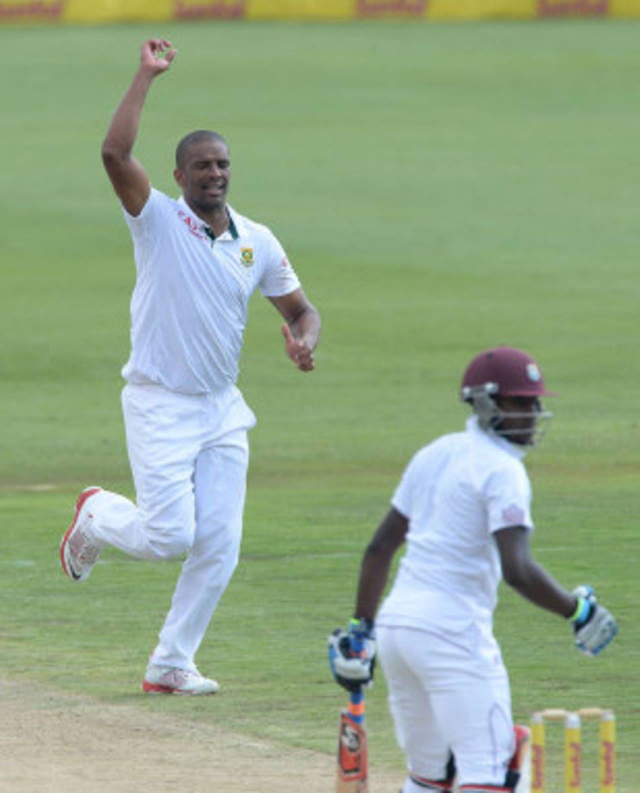 Vernon Philander picked up 4 for 29 in the first innings, but had to leave the field after bowling just three overs in the second&nbsp;&nbsp;&bull;&nbsp;&nbsp;Gallo Images